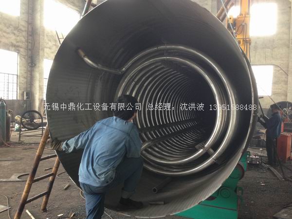 不銹鋼盤管加熱儲罐 外盤管加熱儲罐 內盤管加熱儲罐