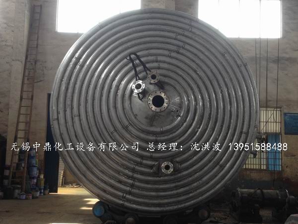 外盤半管加熱反應釜 內盤管加熱反應釜